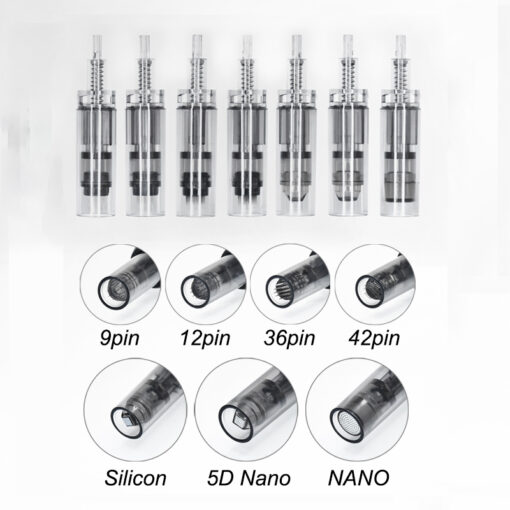 Super Electric Derma Pen Stretch Mark Micro Needle Ultima A7 Bayonet Cartridge 9 12 24 36 42 3D 5D Pins Nano - Image 2