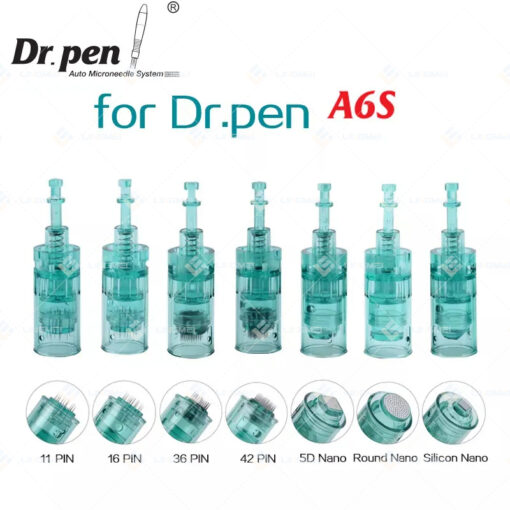 Super Electric Derma Pen Ultima A6S Stretch Mark Micro Needle Dr Pen 12/24/36 Needles for Acne Scars - Image 3