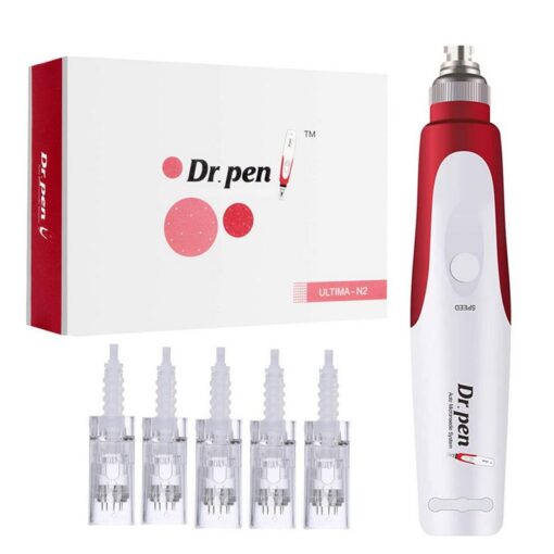 Professional 0.25mm 0.5mm 1.0mm 1.5mm 2mm Dermapen N2 Auto Microneedle System Electric Derma Pen for Skin Rejuvenation - Image 4