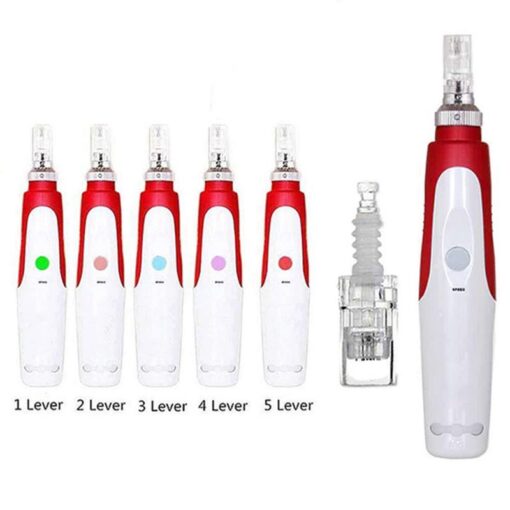 Professional 0.25mm 0.5mm 1.0mm 1.5mm 2mm Dermapen N2 Auto Microneedle System Electric Derma Pen for Skin Rejuvenation - Image 3