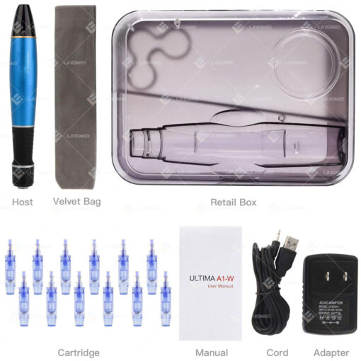 Professional Adjustable Speed Ultima A1 Electric Micro Needle Best Derma Pen for Skin Dr.Pen
