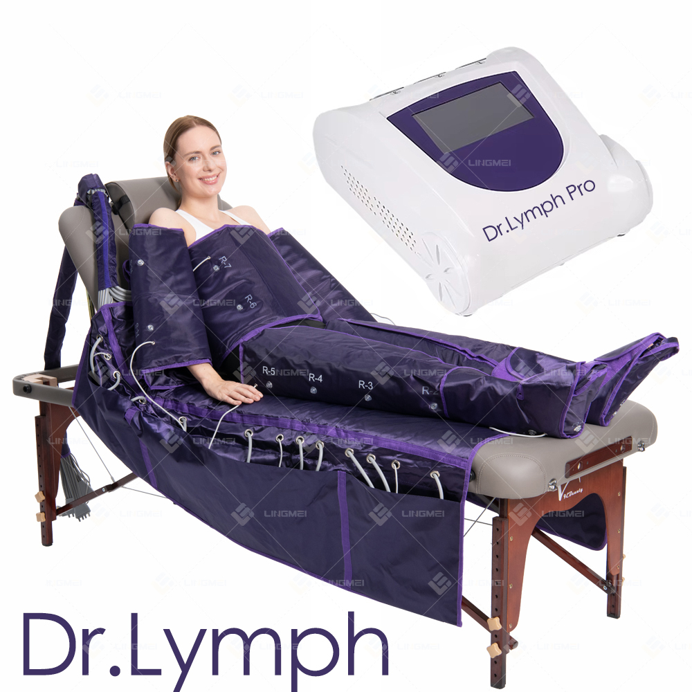Professional 3-in-1 Far Infrared Dr.lymph® Pro Air Pressure Massage Device for Lymphatic Drainage Pressotherapy