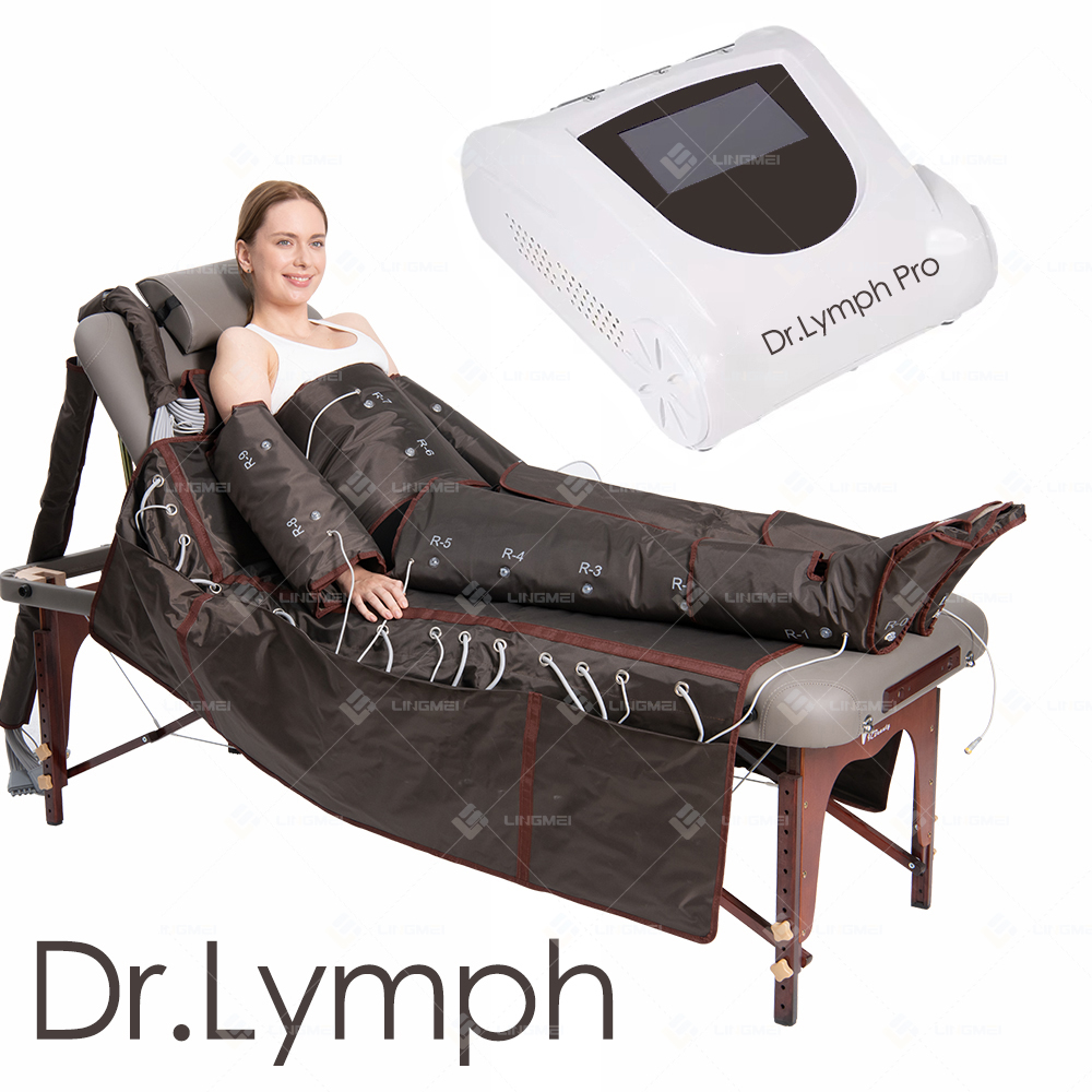 Professional 3-in-1 Far Infrared Dr.lymph® Pro Air Pressure Massage Device for Lymphatic Drainage Pressotherapy - Image 5