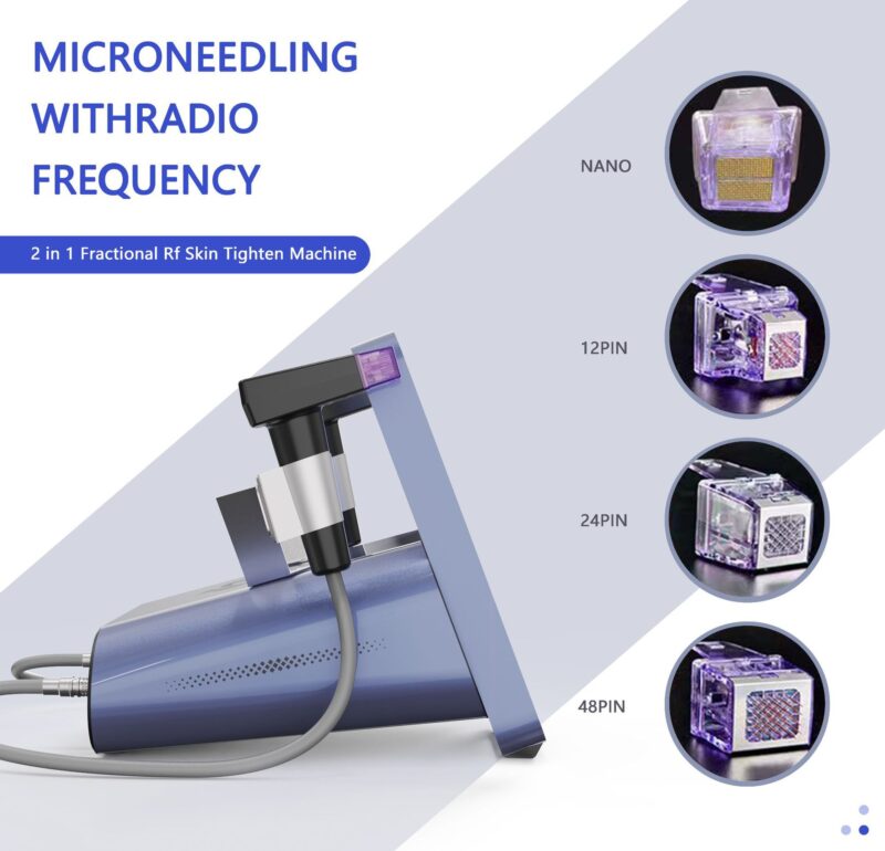 this is a morpheus 8 machine with 12 pins,24 pins,48 pins,nano cartridge working heads