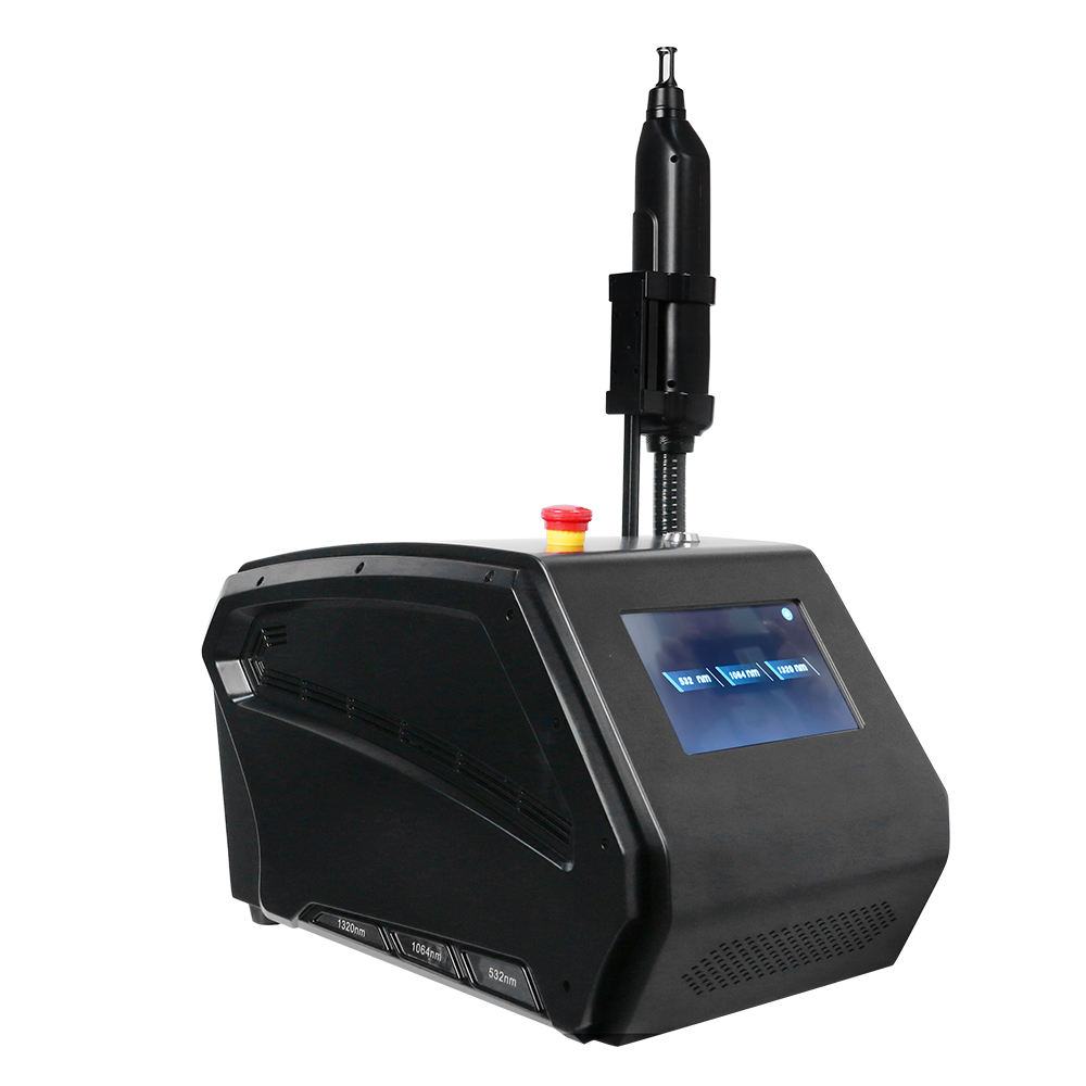 Black Q-switched Nd Yag Laser Tattoo Removal Machine with Carbon Peel and Whitening Feature Picosecond Pico Laser for Eyebrow Body Use - Image 2