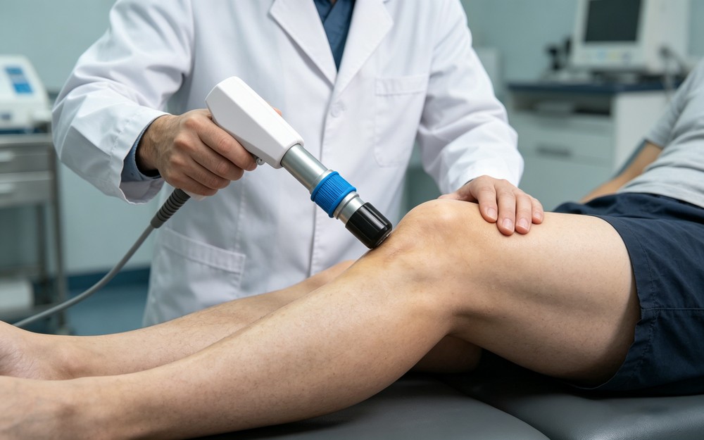 how to work with shock wave therapy 5 the operation handle of shock wave therapy machine