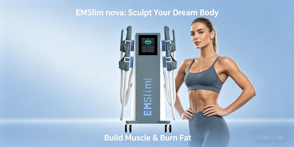 EMSLIM NOVA 1 emslim nova with 4 ems sculpt handles rf