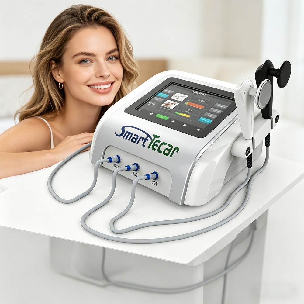 SmartTecar 3 smart tecar therapy machine with cet ret handle
