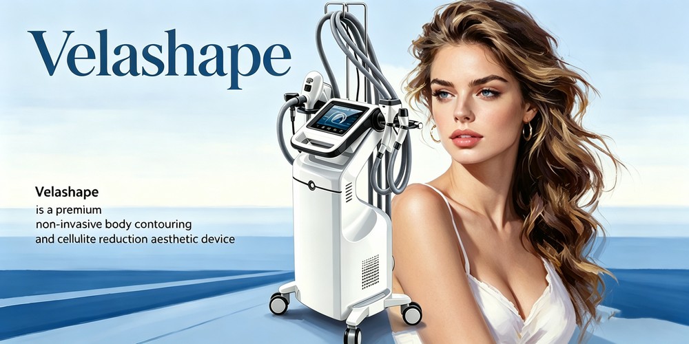 VELASHAPE 7 velashape v9 v10 velasculpt machine with 4 handles vacuum roller